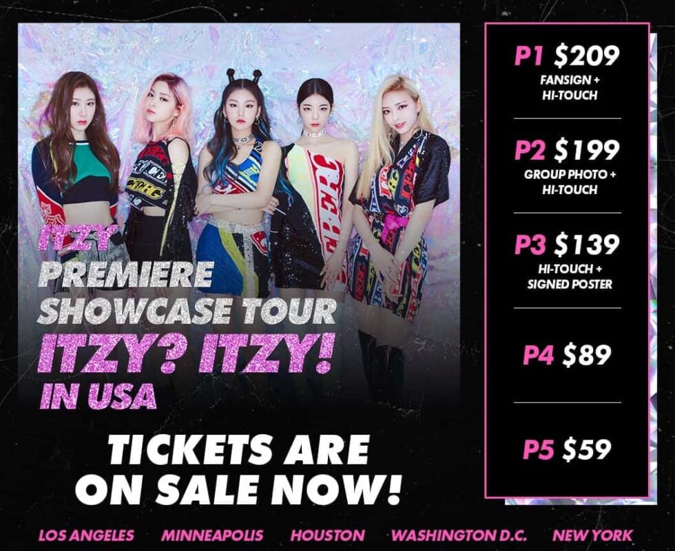 ITZY Tour 2024/2025 Concert Tickets & VIP Packages